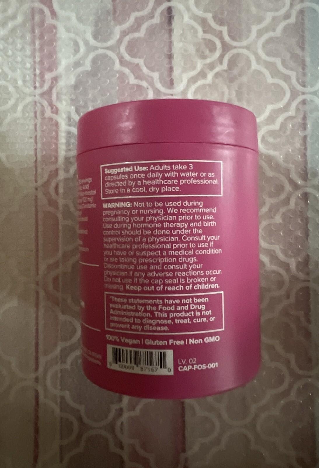 FLO Ovarian Support Health Hormone Balance 90 VegCaps Exp 08/25