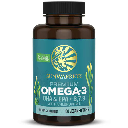 Worldwide 2 X Sunwarrior Omega-3 – Vegan DHA + EPA — 60 Vegan Softgels