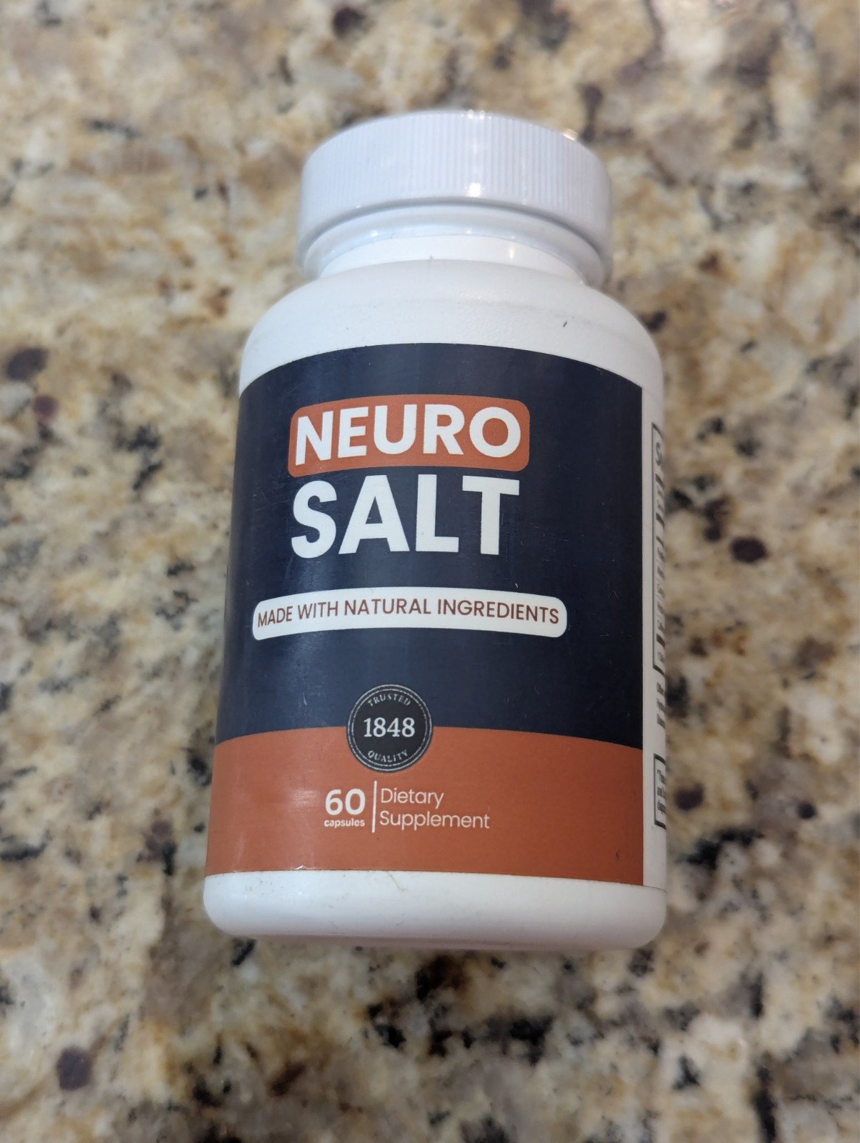 Neuro Salt Natural Supplement 60 capsules exp: 04/2028
