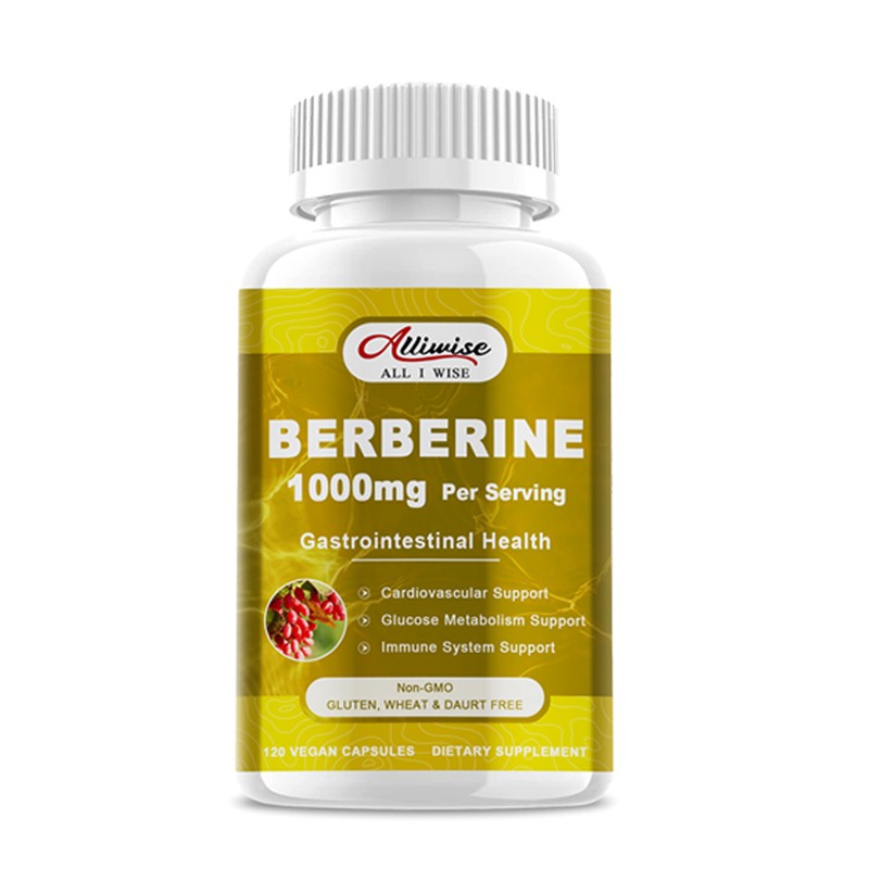 Premium Berberine HCL 1000mg Supplement – Berberine HCI Capsules High Absorption