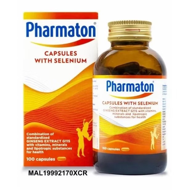 Multivitamin & Minerals Ginseng Pharmaton 100Capsule – FREE DELIVERY