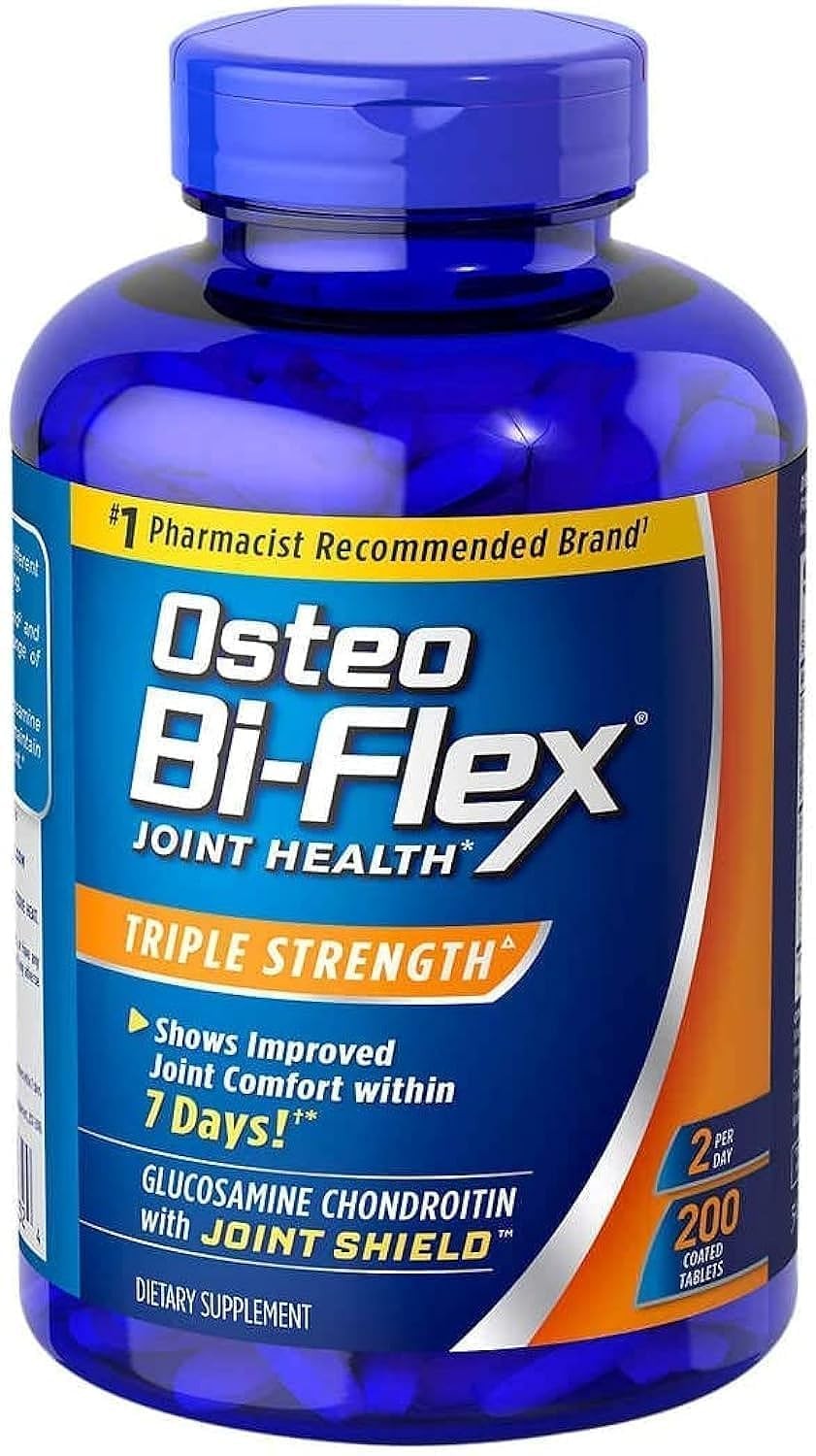 Osteo Bi Osteo Bi Flex Tripple Strength Supplement (200 Count Pack of 1)