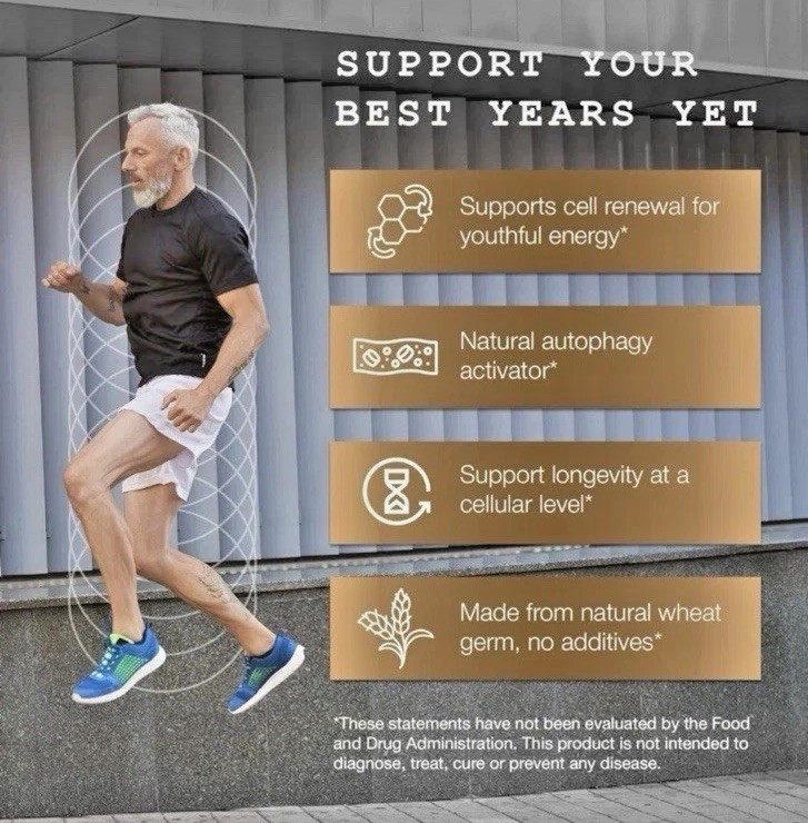 OMRE Spermidine Supplement (10Mg of Non-Synthetic Spermidine) 3rd-Party Tested