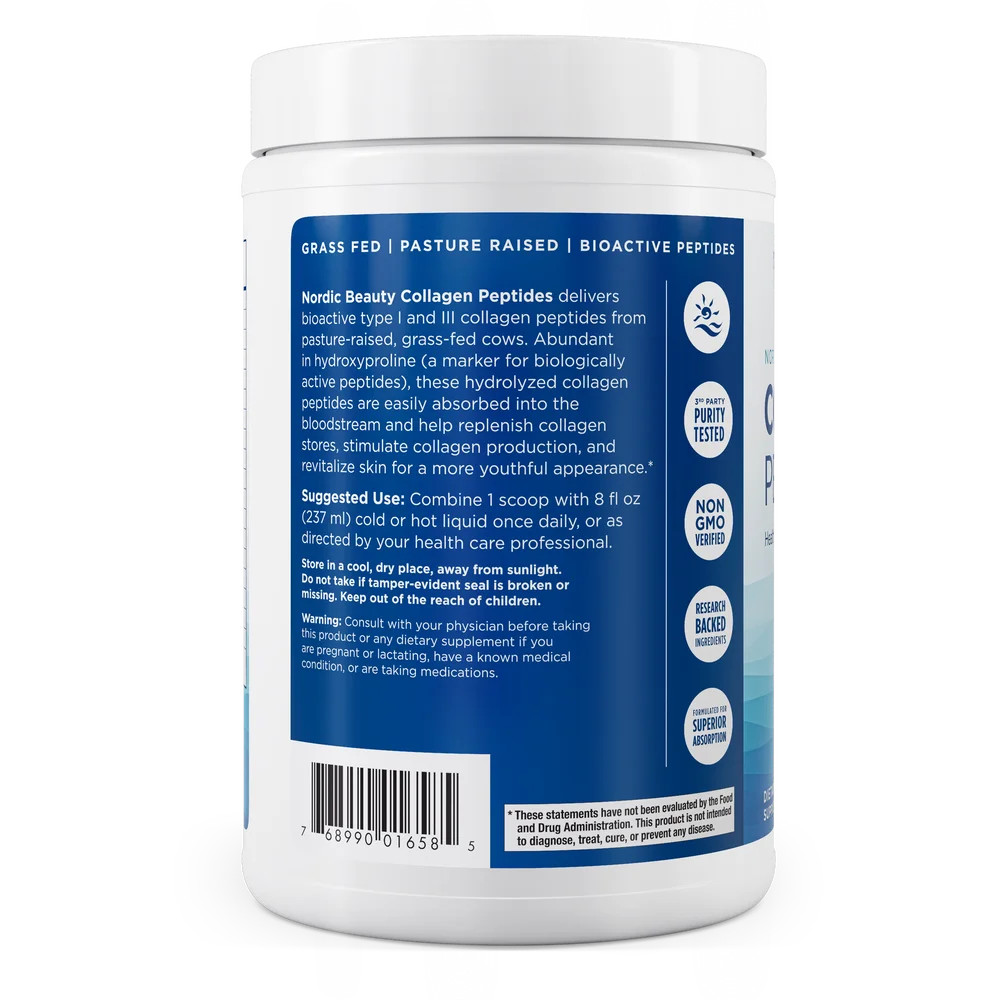 Nordic Naturals Collagen Peptides, 10.6 oz