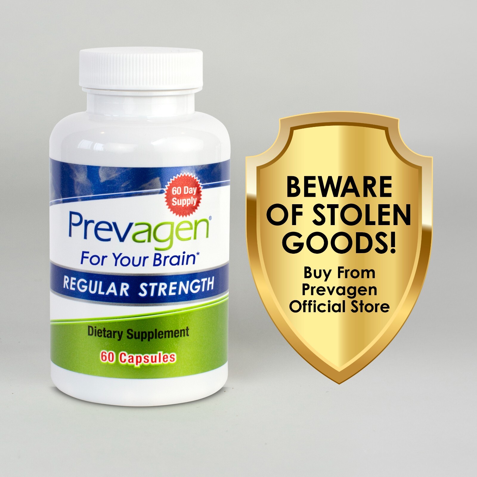 Prevagen Regular Strength 10mg Capsules – 60 Count