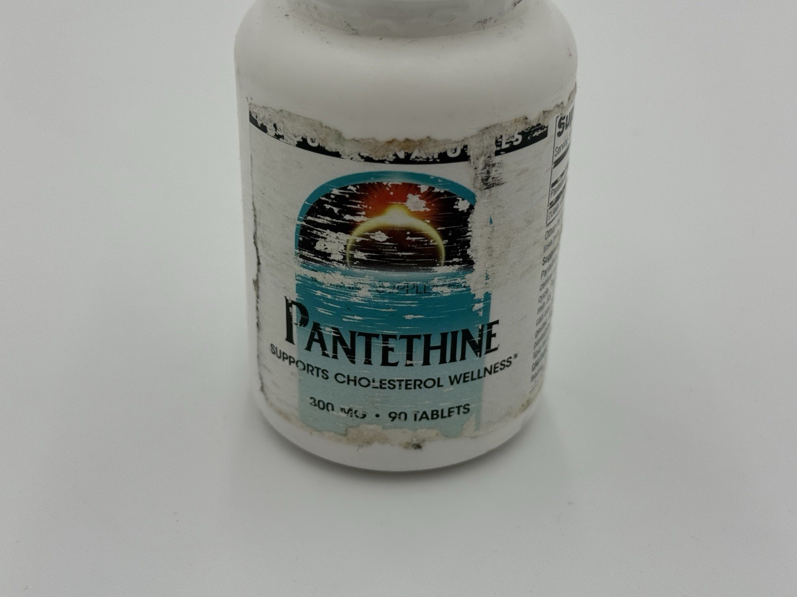 Source Naturals Pantethine 300 mg 90 Tablets Dairy-Free, Egg-Free, Exp. 02/2026