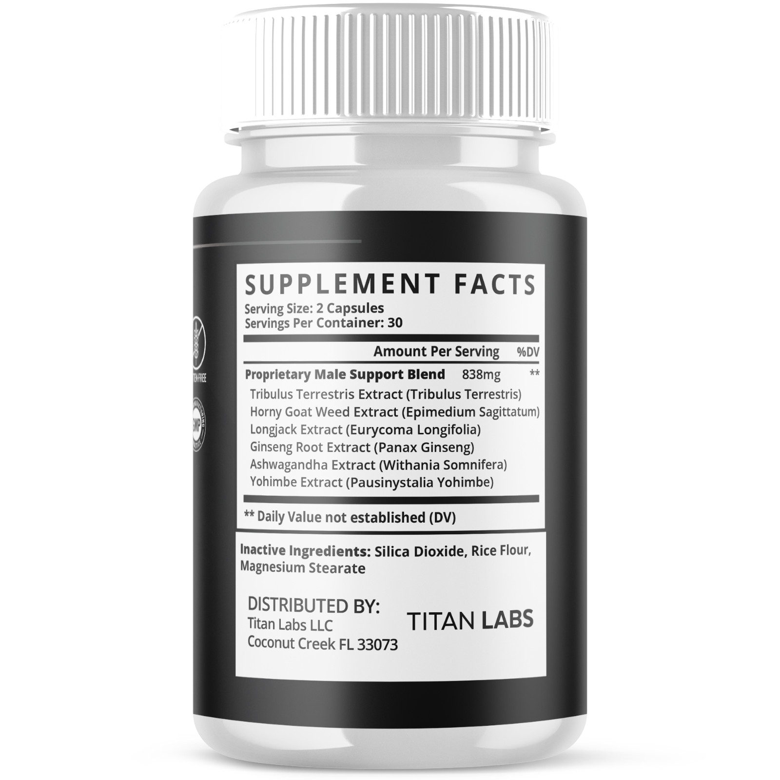 (1 Pack) Alpha Rock Advanced Male Healt Support VItamin AlphaRock 60 Capsules
