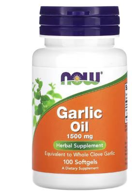 Better Health International – Garlic Oil, 1,500 mg, 100 Softgels- by Now