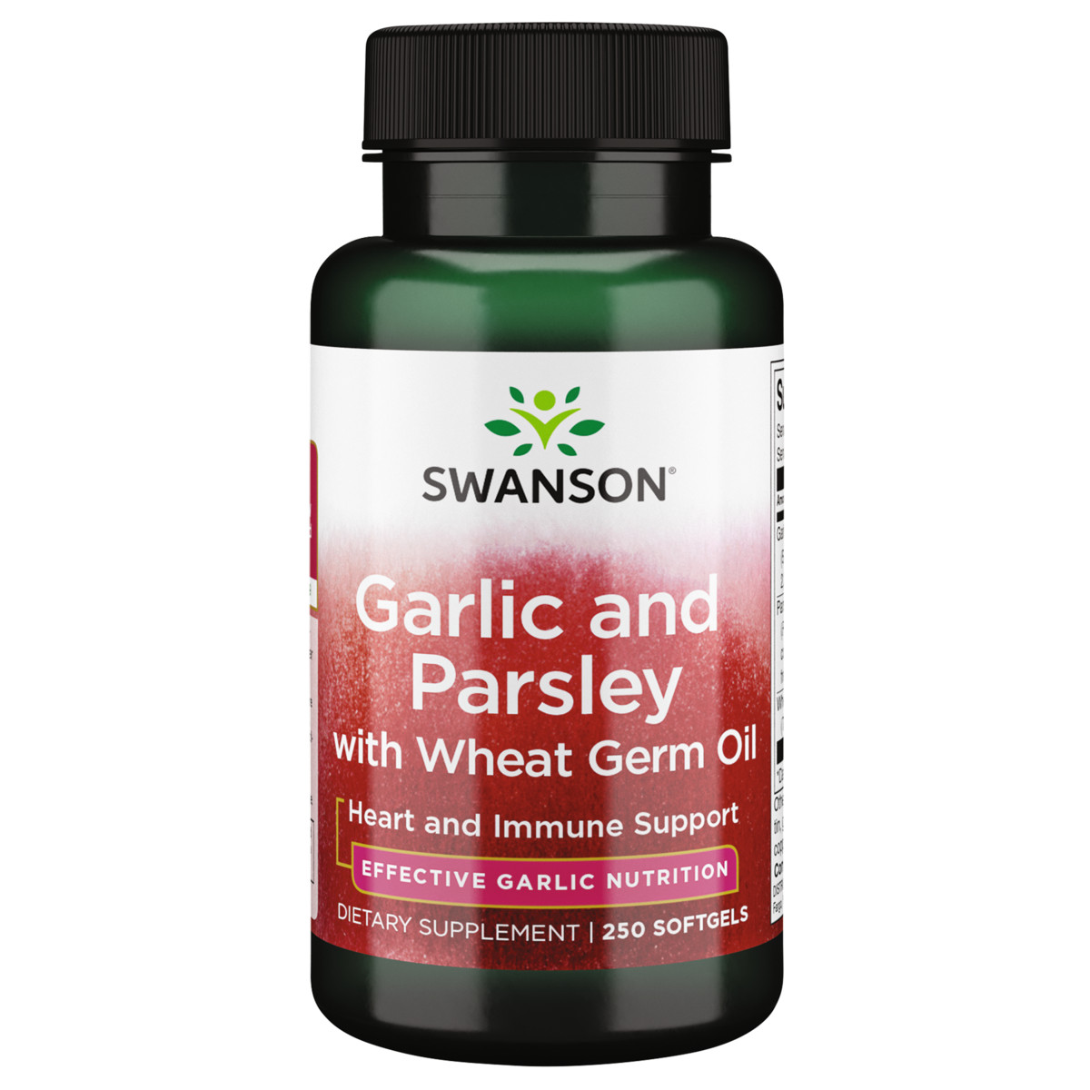 Swanson Garlic and Parsley – Promotes Heart Support and Immune Support – Garlic