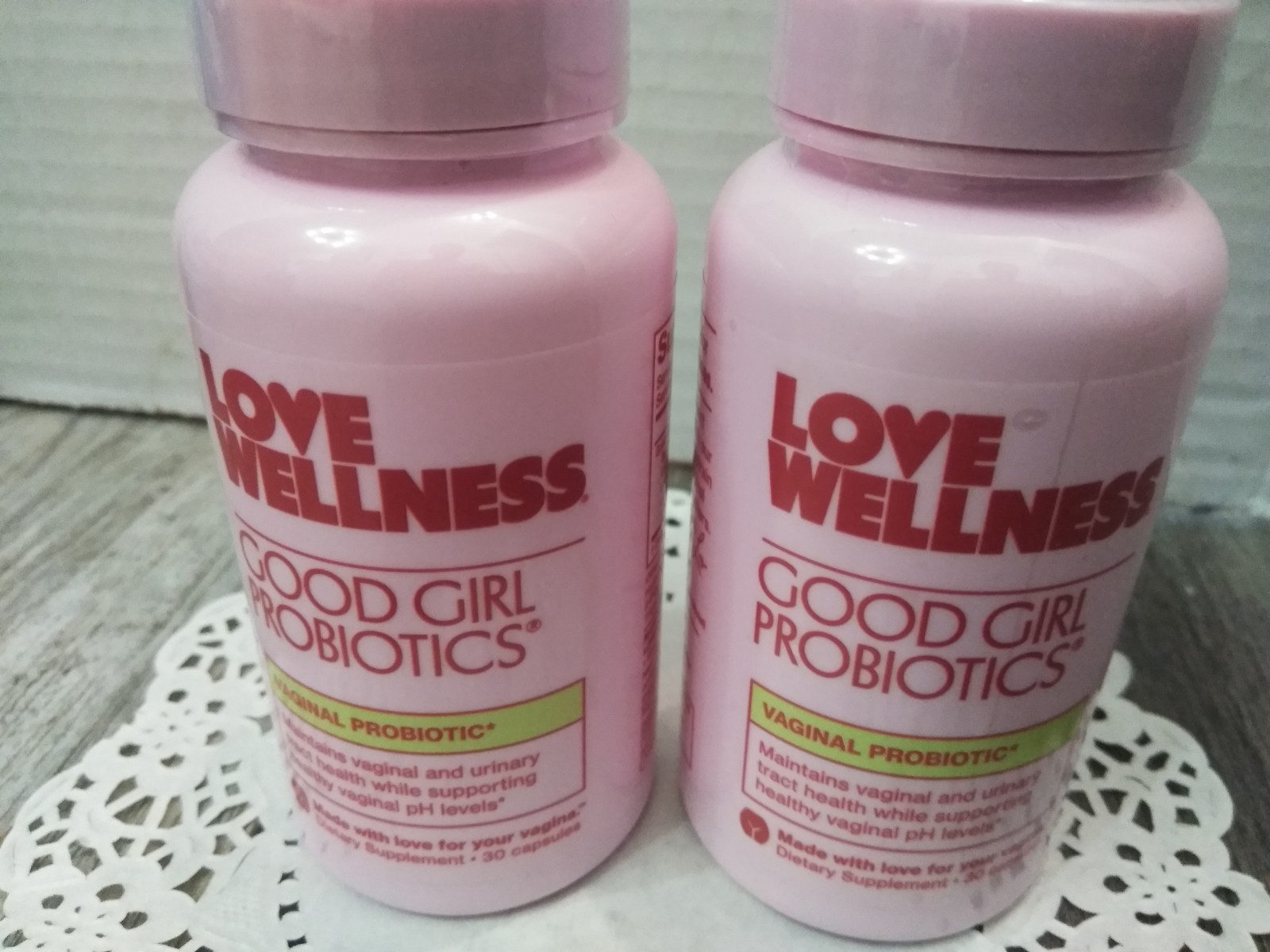 Love Wellness Good Girl Probiotics | Women’s Vaginal Health 30-caps each (2pk)