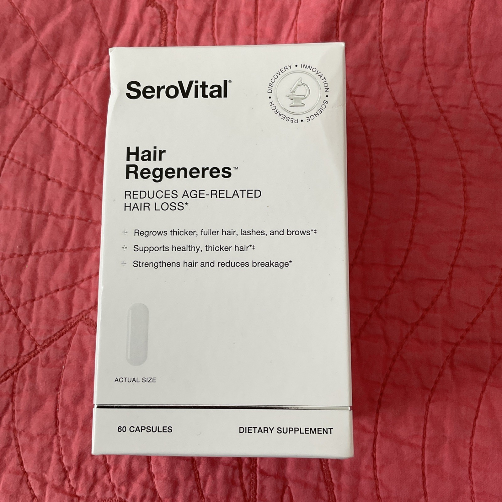 SEROVITAL HAIR REGENERES REDUCES AGE-RELATED HAIR LOSS NEW 03/27