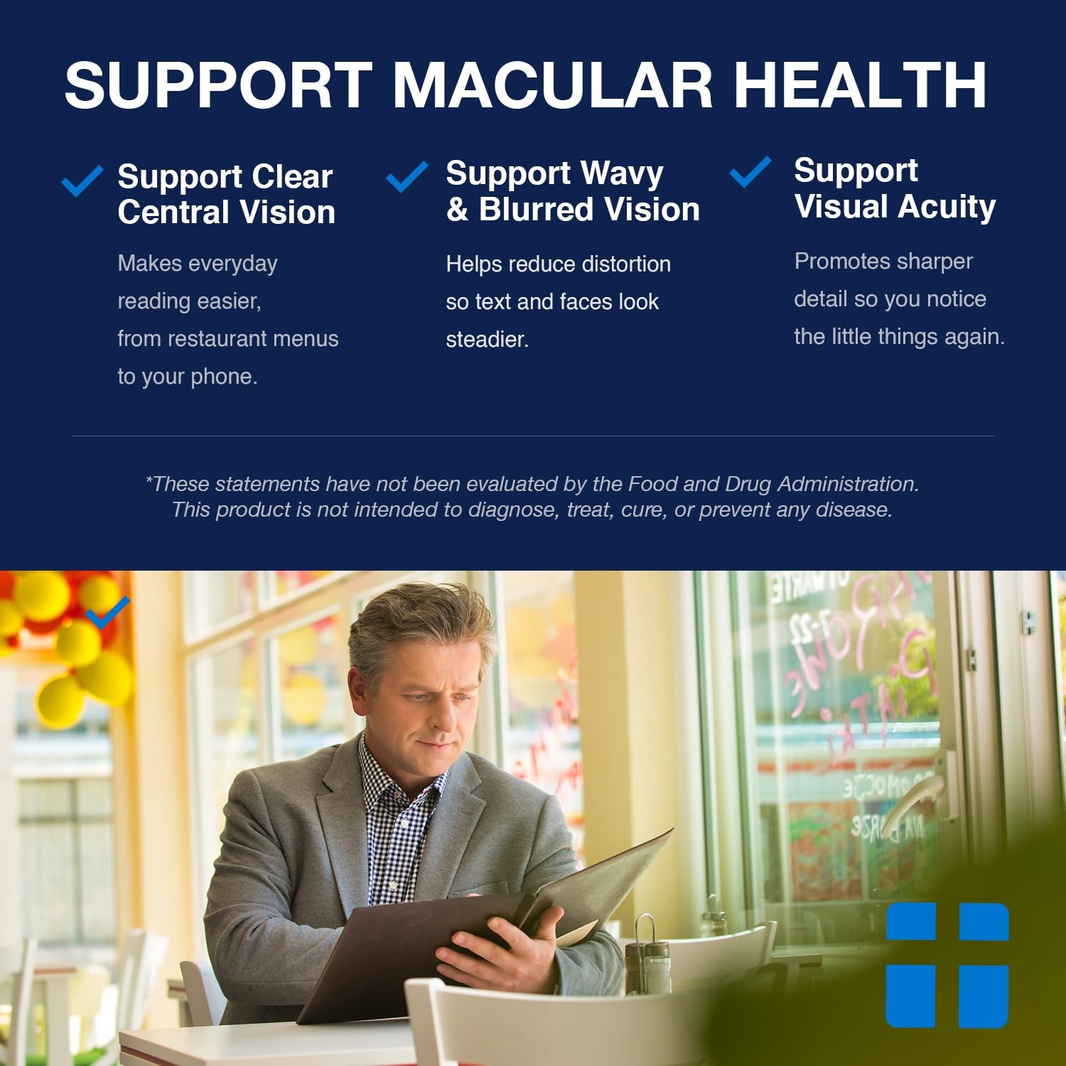 Opti + AREDS 2 Supplements | Vision Eye Health Supplements for Adults | Incl…