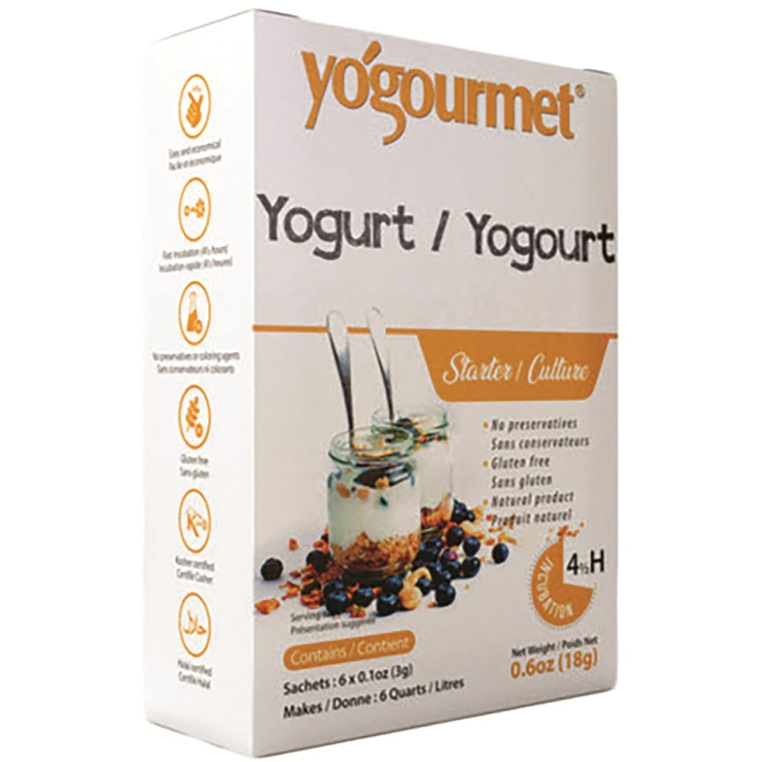 Yogourmet Yogurt Starter Kit 0.6 Oz