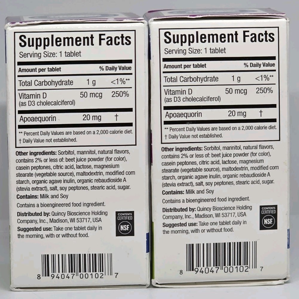 Prevagen Extra Strength Mixed Berry Chewables 20 mg 60 Chewables Factory Sealed