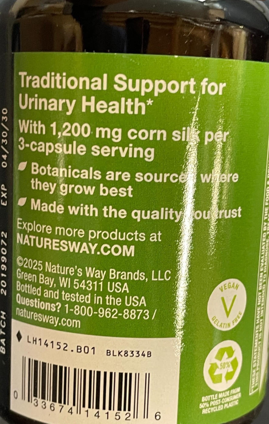 Corn Silk 100 Caps by Nature’s Way