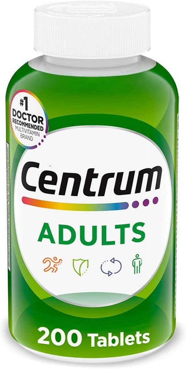 Centrum Adult Multivitamin/Multimineral Supplement with Antioxidants, Zinc, Vita