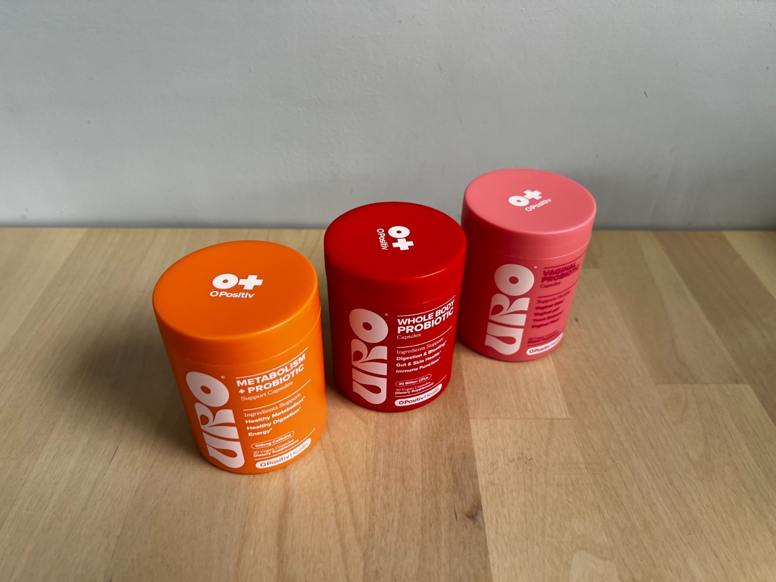 O Positiv Health Probiotic Whole Body Metabolism Vaginal NEW Lot of 3