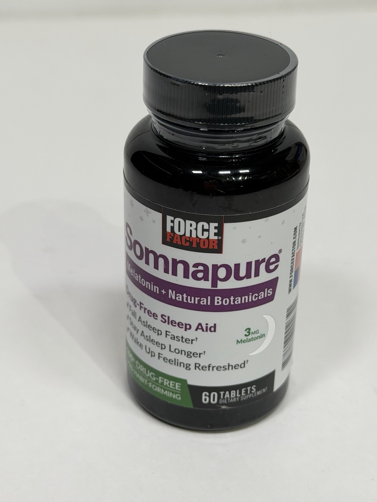 Force Factor Somnapure Drug-Free Sleep Aid for Adults 60 Count (Pack of 1)