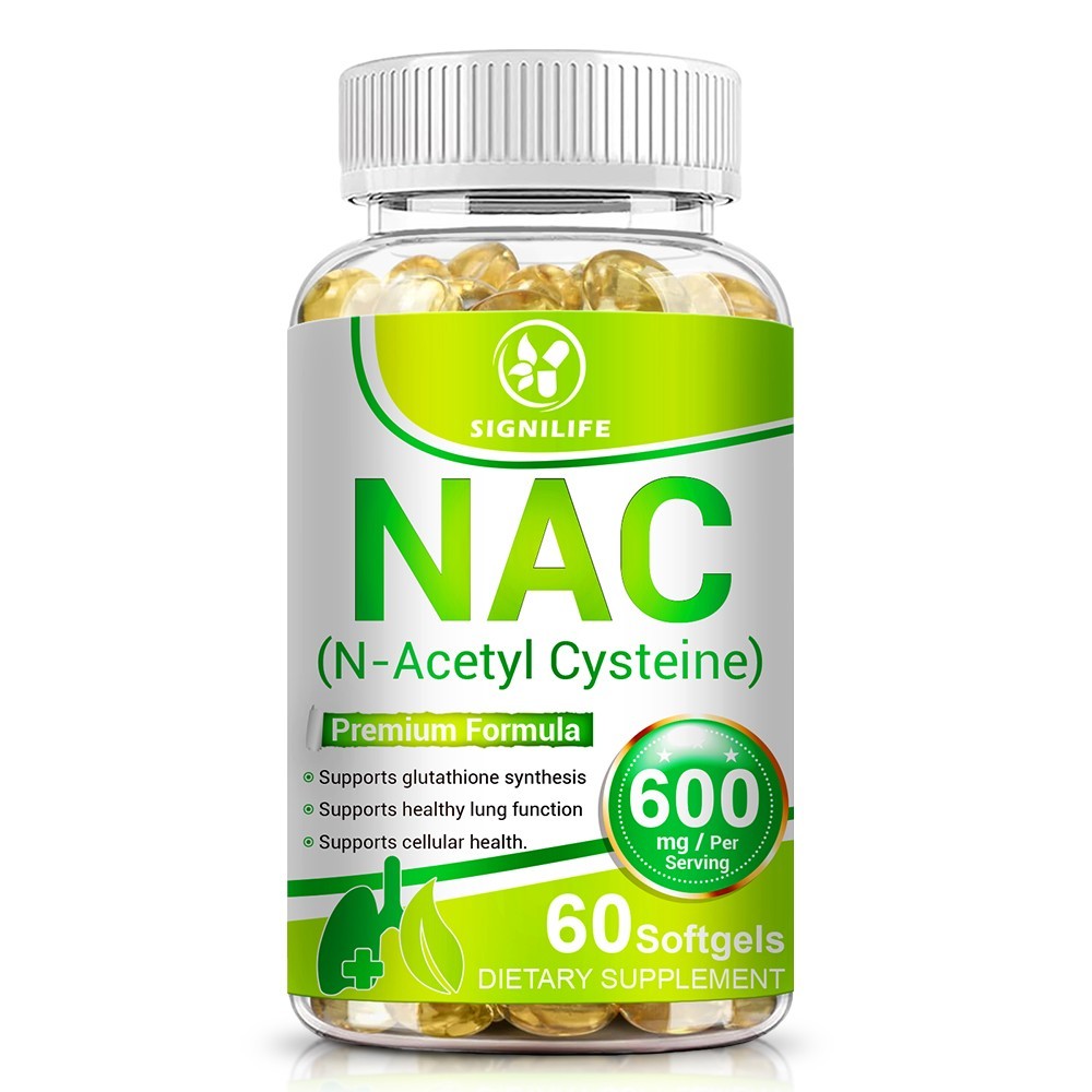 N-Acetyl Cysteine 600mg NAC Capsules Immune Support | Antioxidant | Lung Health