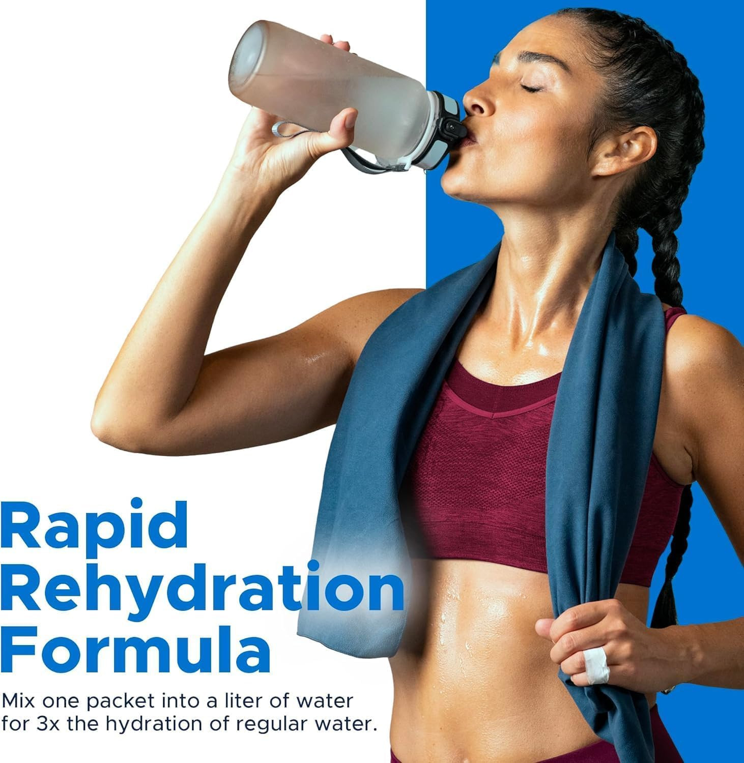 Rehydration Electrolyte Powder – Oral Rehydration Salts – Supports Dehydration f