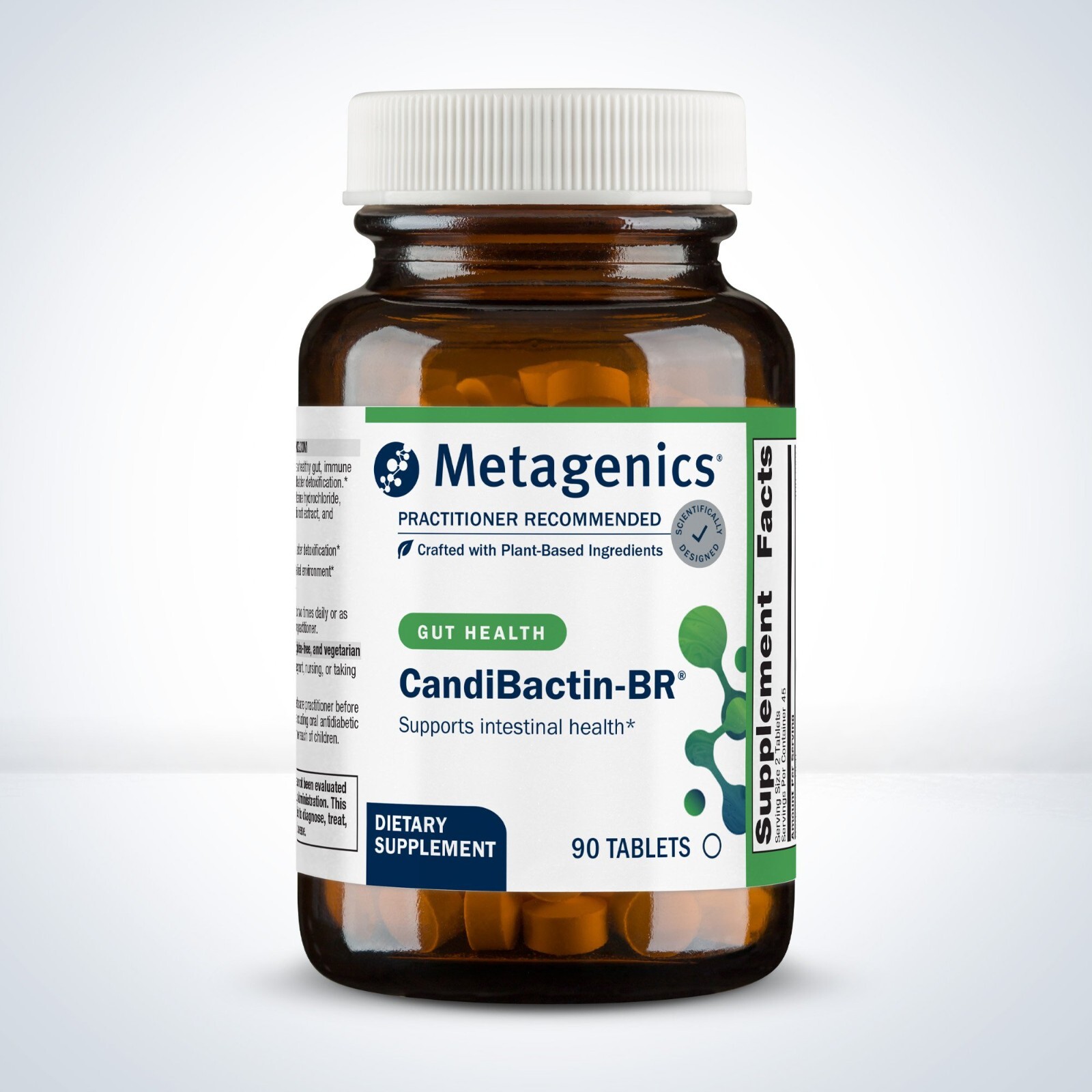 NEW! Metagenics CANDIBACTIN-BR – 90 Tablets Intestinal Support