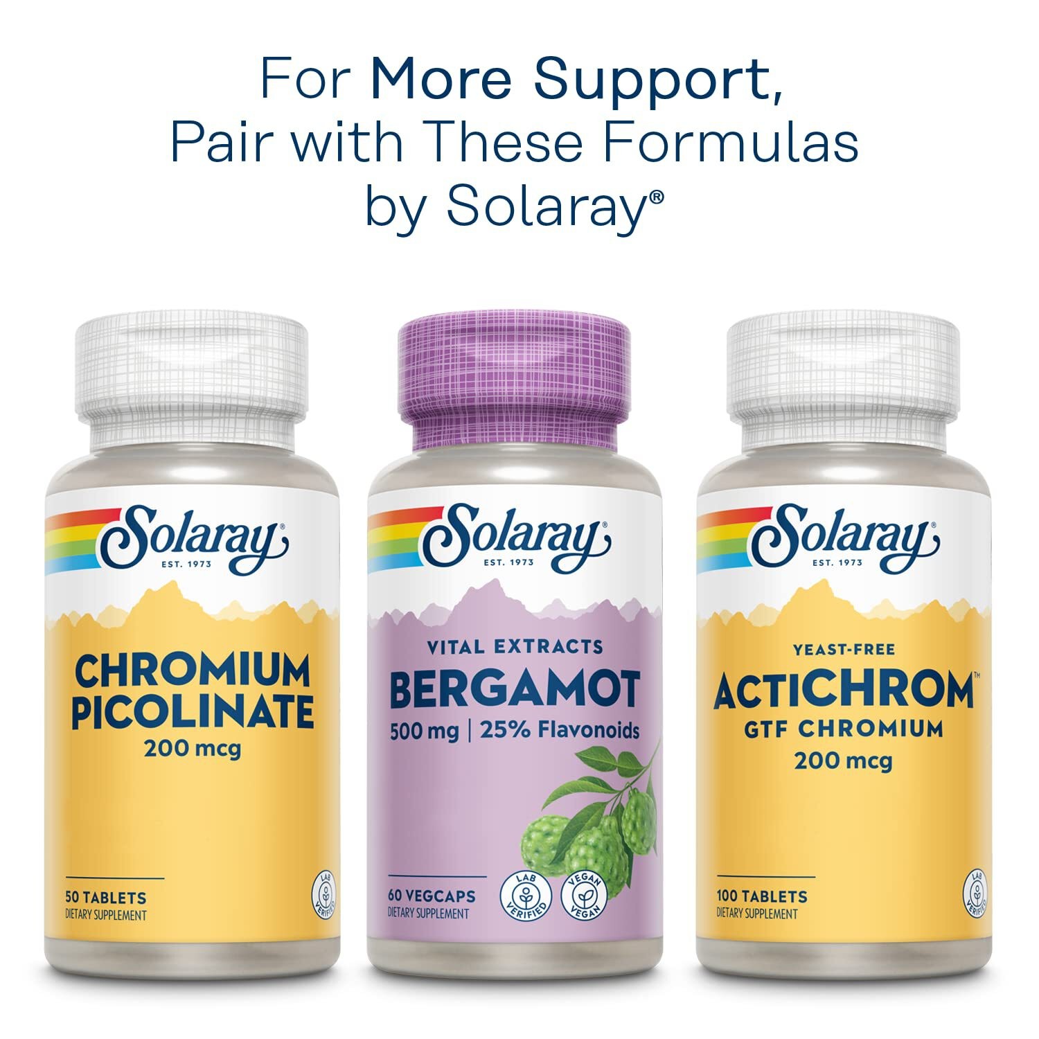 4/28 SOLARAY Berberine 250mg – Berberine Supplement for a Healthy, Active Lifest