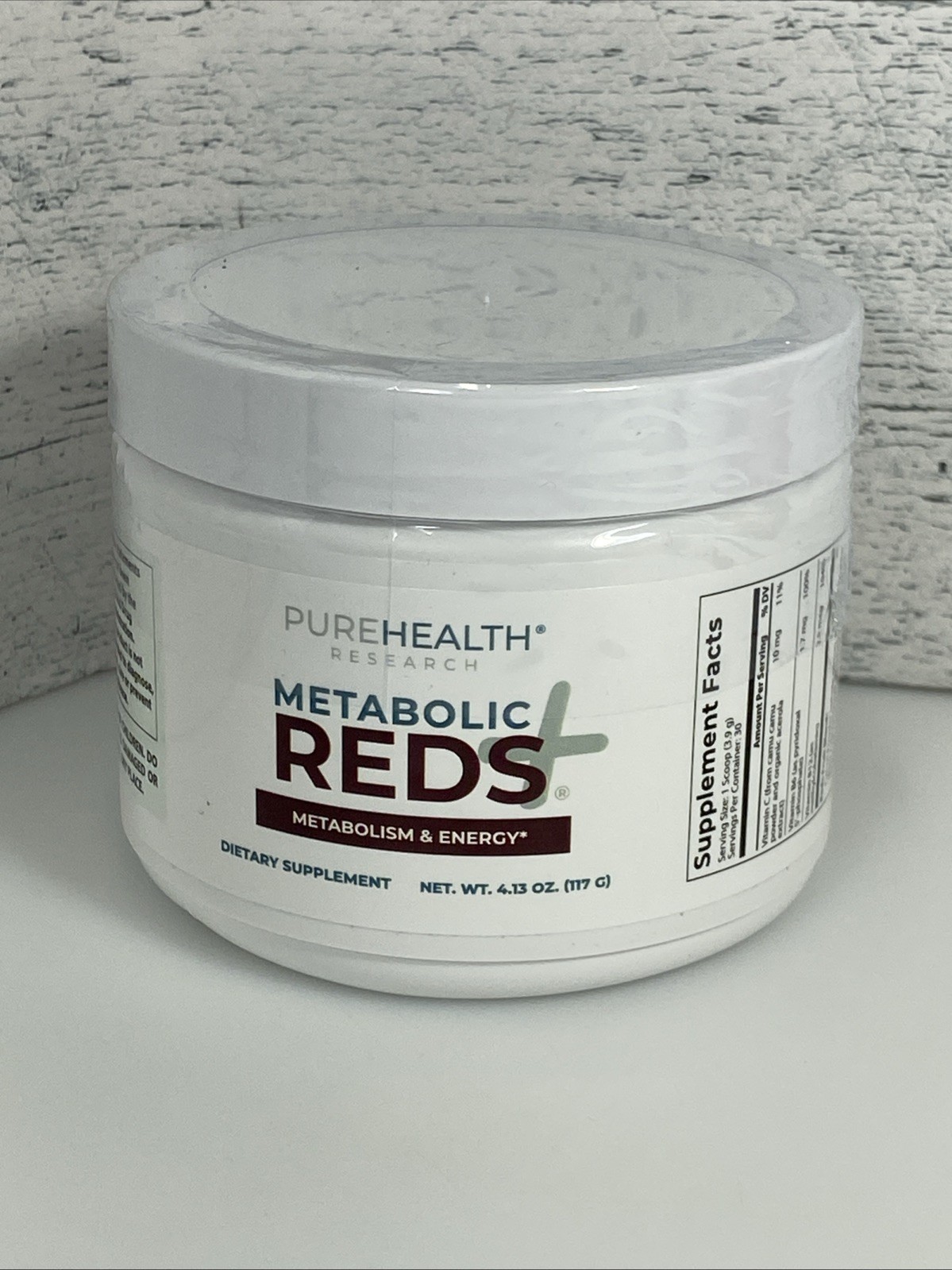 PUREHEALTH RESEARCH Reds Superfoods Powder ,Only 10 Calories Fruit and Vegetable