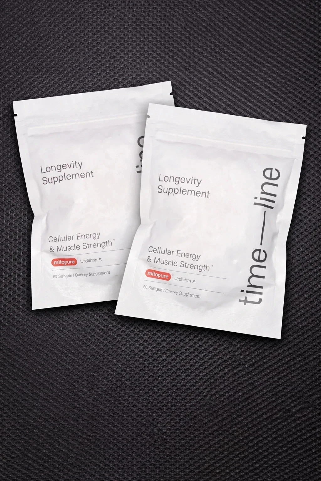 Time-Line Longevity Supplement Mitopure Urolithin A 60 Softgels 2 Pack – 03/28