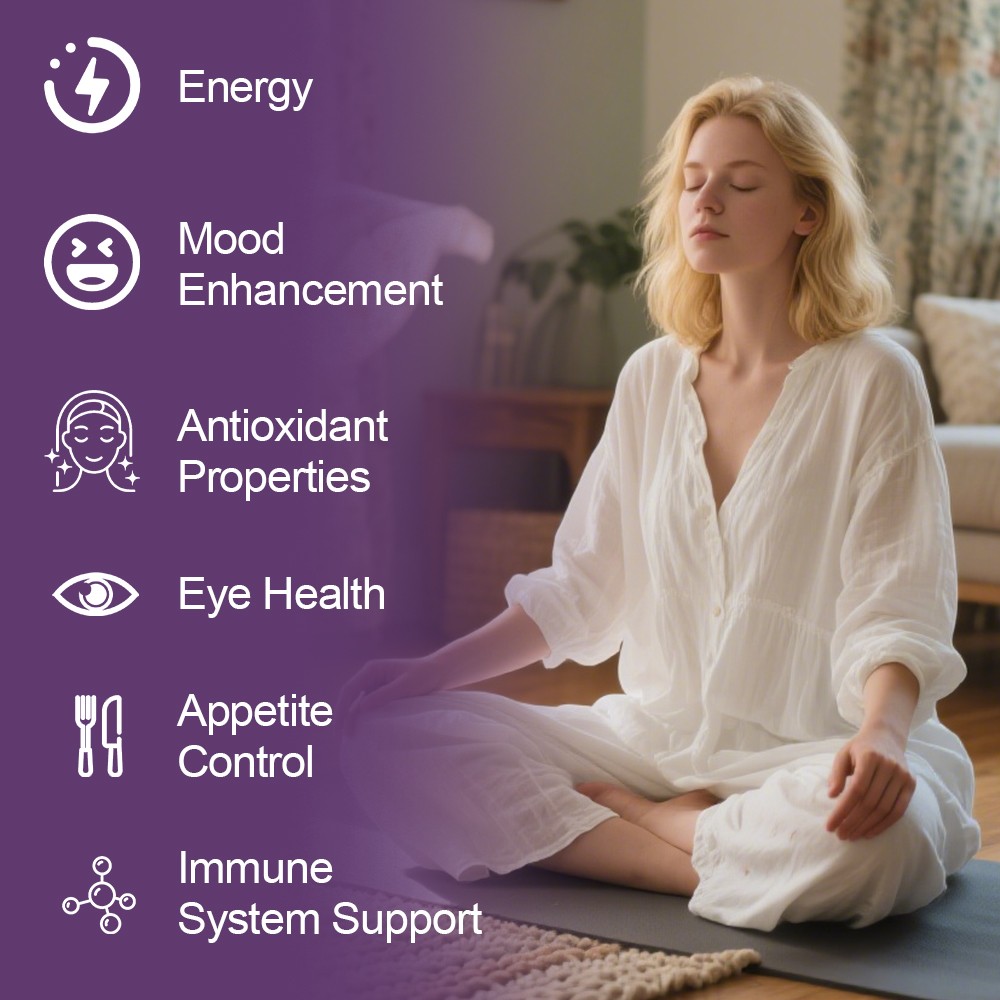 Hello Happy – Mood Balance Support, Reduce Fatigue – with Vitamin D & Saffron