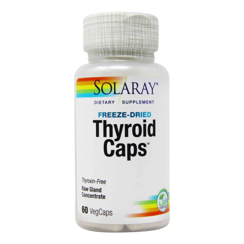Thyroid Caps 60 Caps by Solaray