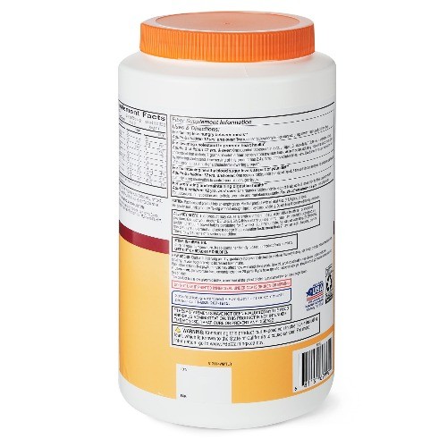 Multi-Health Daily Fiber Supplement Orange Flavored Powder, Value Size 48.2 oz