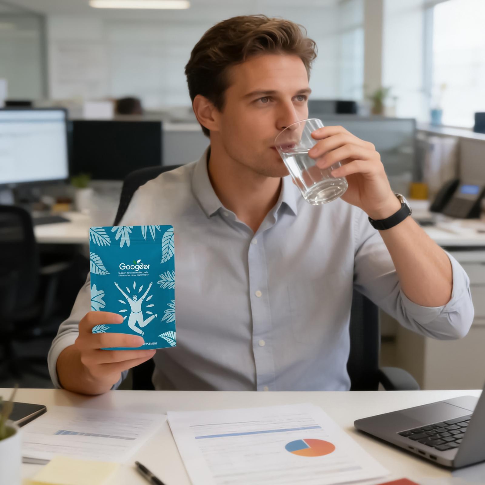Relief Factor Support for Temporary Relief of Aches and Pains 60 Packets