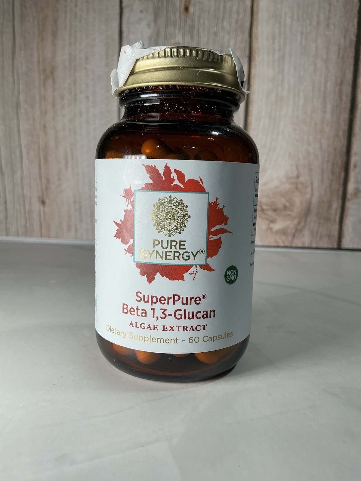 SuperPure® Beta 1,3 Glucan, Algae Extract, 60 Capsules (500 mg per Capsule)