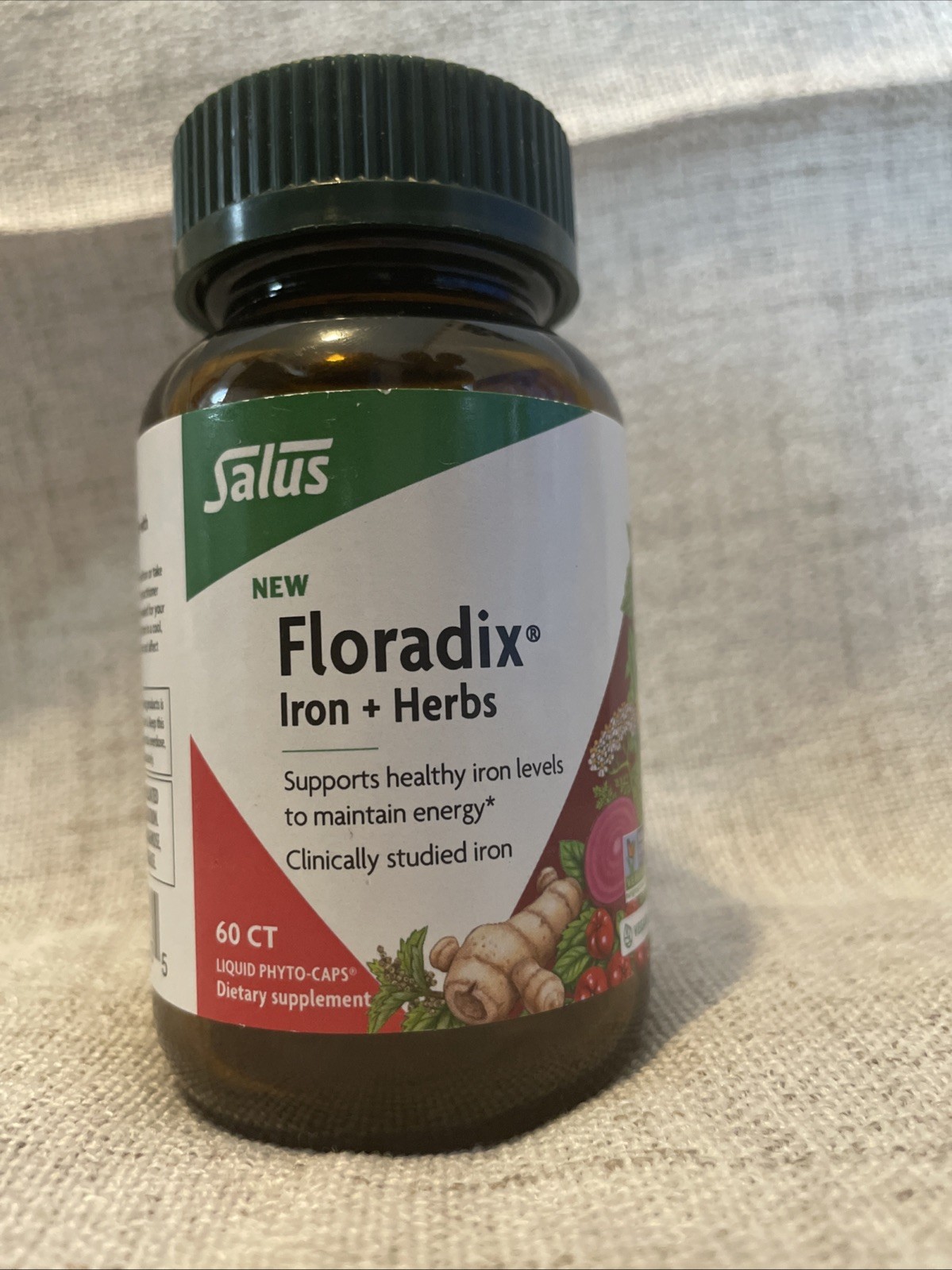 Salus Floradix Iron Plus Herbs 60 Tablets | $3 Shipping