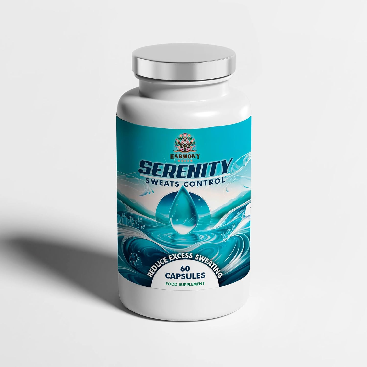 60 Capsules – Reduce Excess Sweating, Sweat Less & Stay Dry
