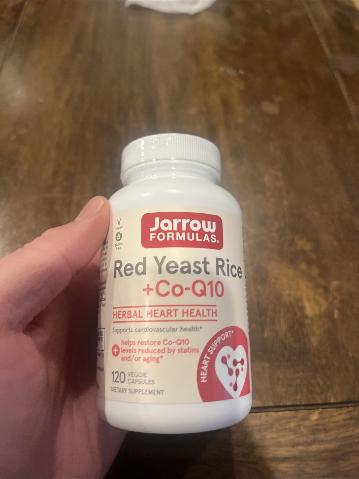 Jarrow Formulas Red Yeast Rice 1200 mg & Co-Q10 100 120 Count (Pack of 1)