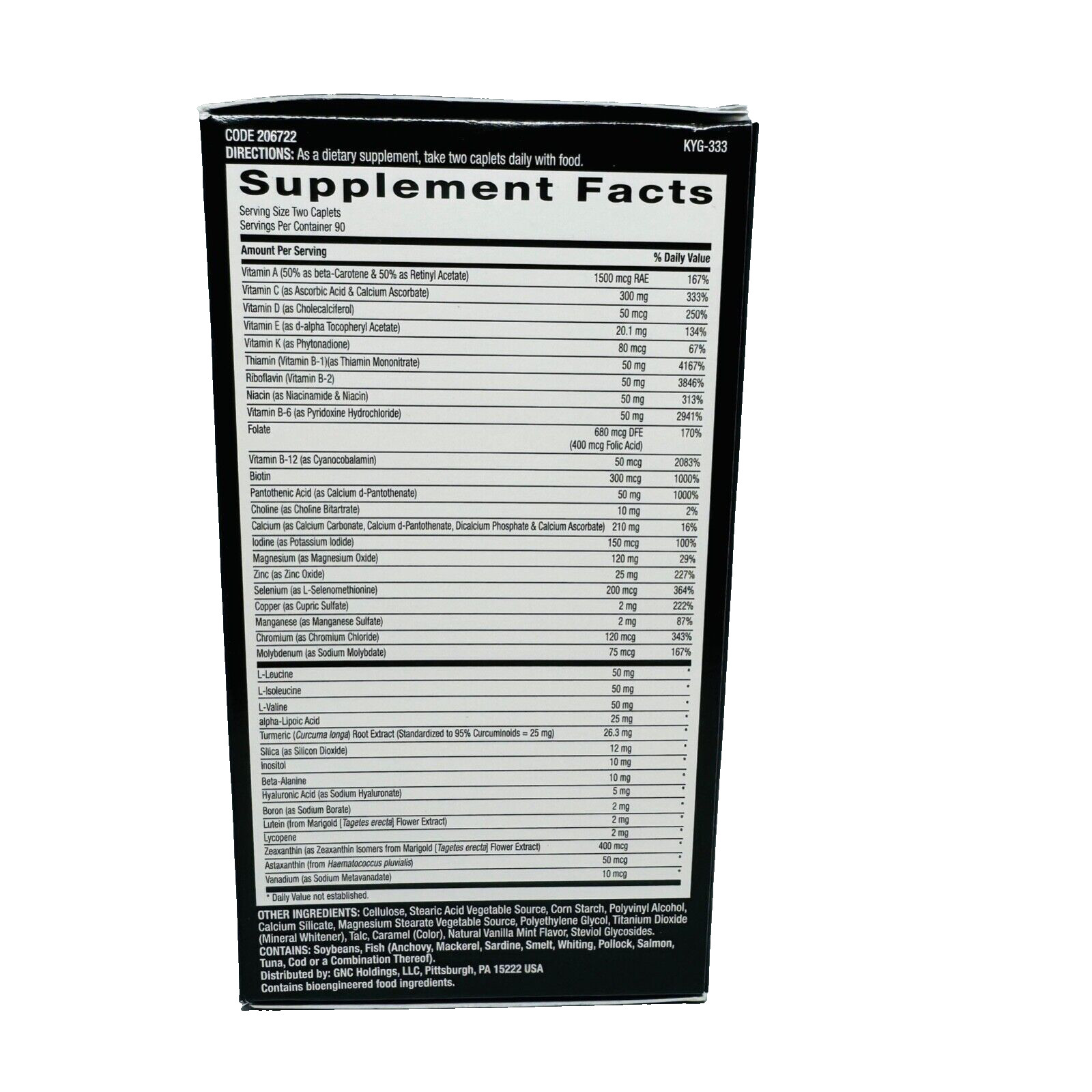 Gnc Mega Men Sports Multivitamin 180 Caplets Free Shipping Expiry 06/2026