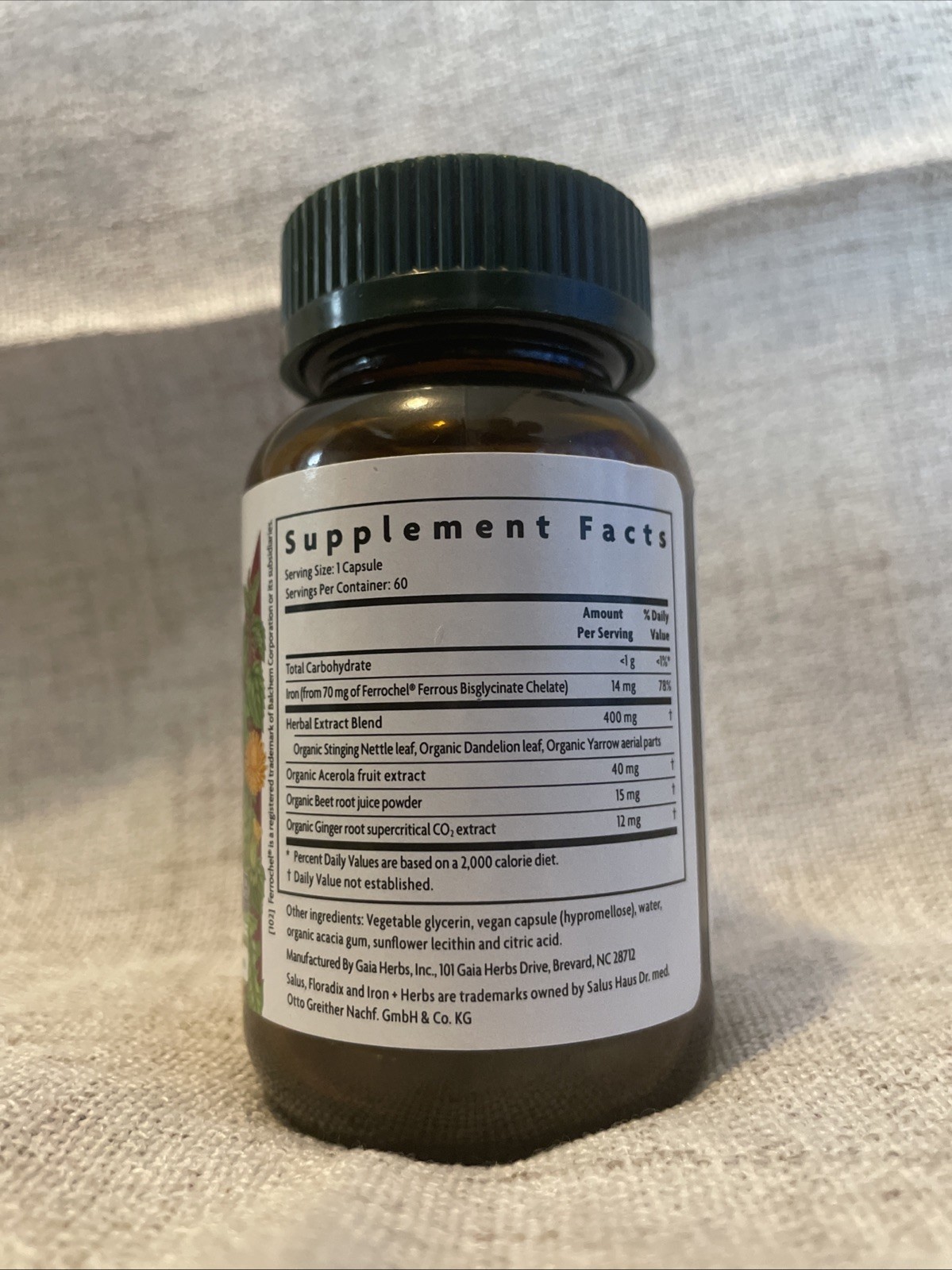 Salus Floradix Iron Plus Herbs 60 Tablets | $3 Shipping