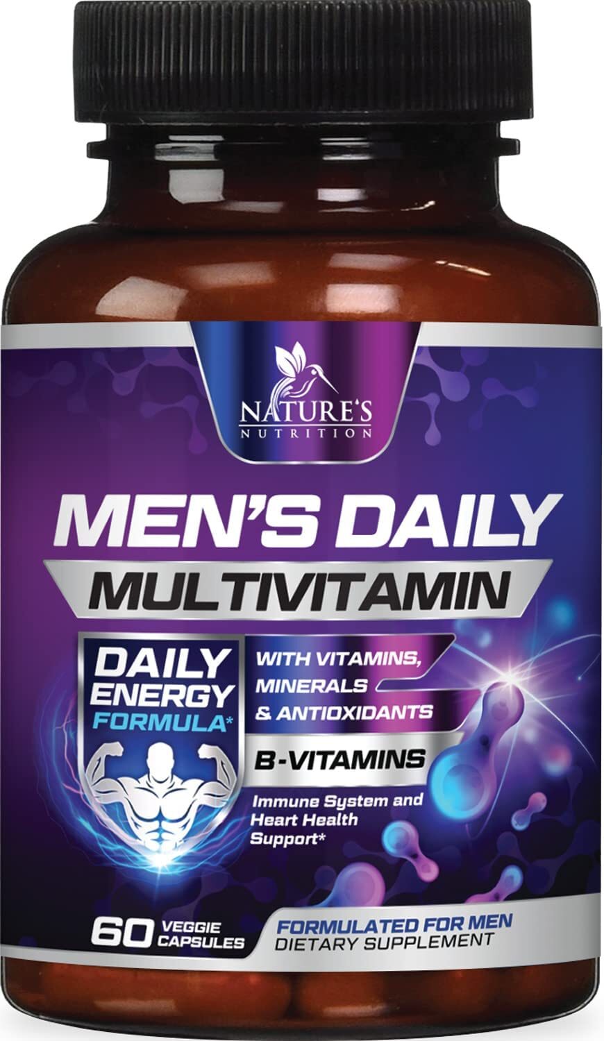 Multivitamin for Men Highest Potency Daily Mens Vitamins & Minerals Supplement