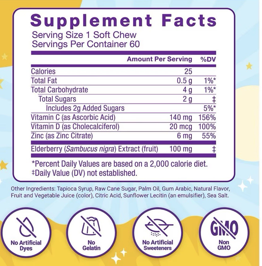2 Bottles Kids Immunity Super Chews – Apple Berry Burst, Soft Chews exp: 2-8-26