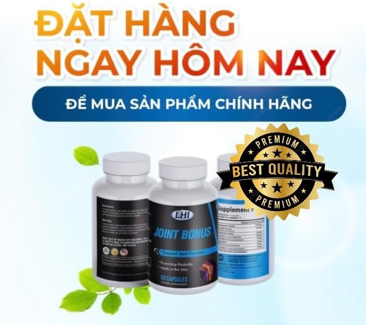 Joint Bonus Đặc Trị Xương Khớp (AUTHORIZED RESELLER) Chính Hãng – 3 Bottles