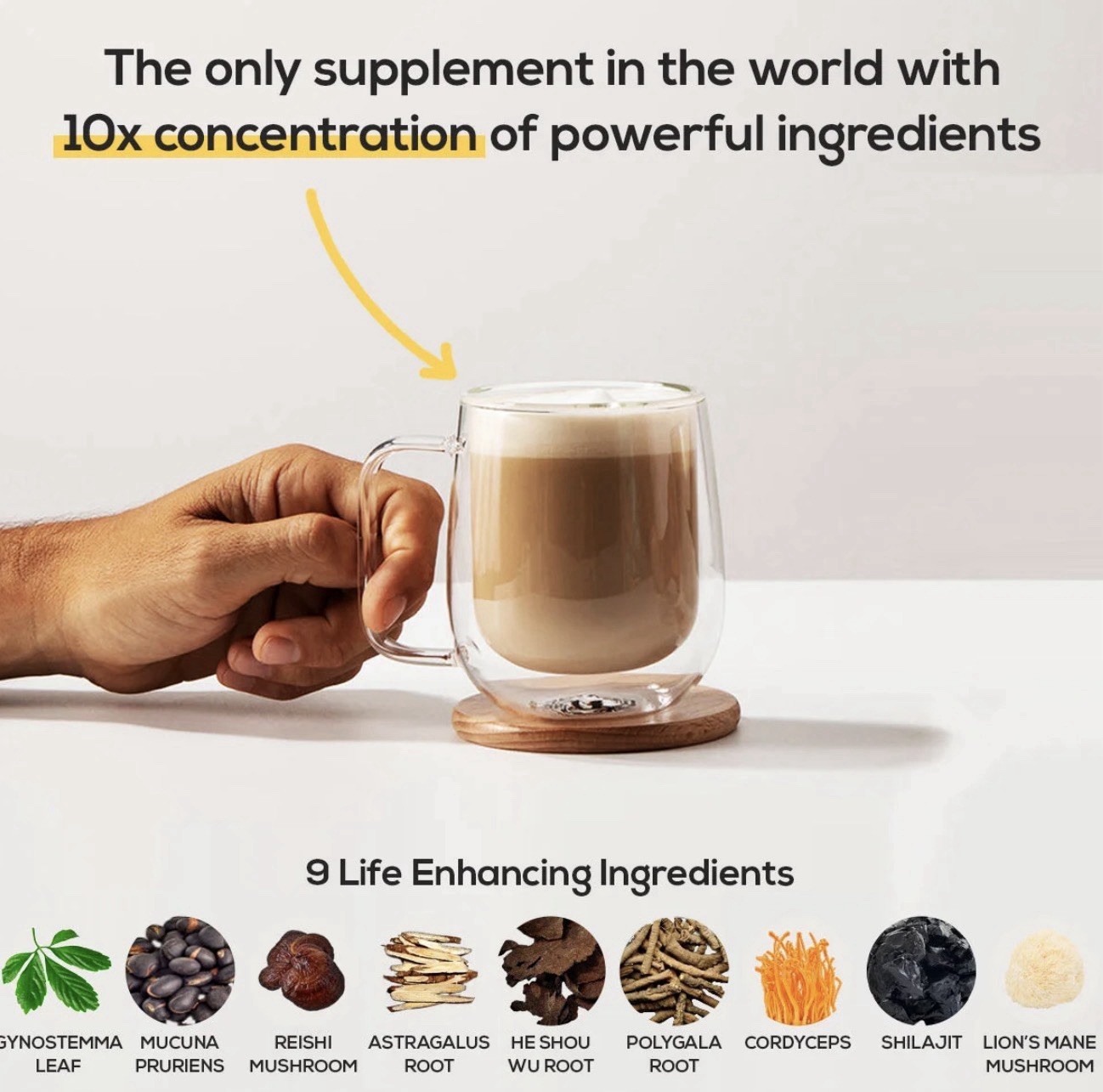 ALCAMI ELEMENTS | Life Enhancing Blend -OriginalFlavor Beverage Tea 6.3oz MATCHA