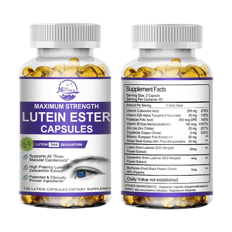 Eye Vitamin & Mineral Supplement Advanced Formula with Zeaxanthin – Eye Health