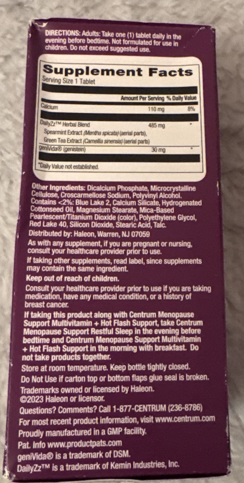 2. Boxes Centrum Menopause Support All Stages 28 Tabs Exp 4/2026