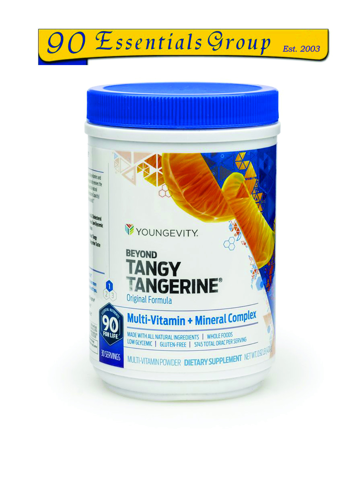 Beyond Tangy Tangerine Original (1- 420g Canister) by Youngevity