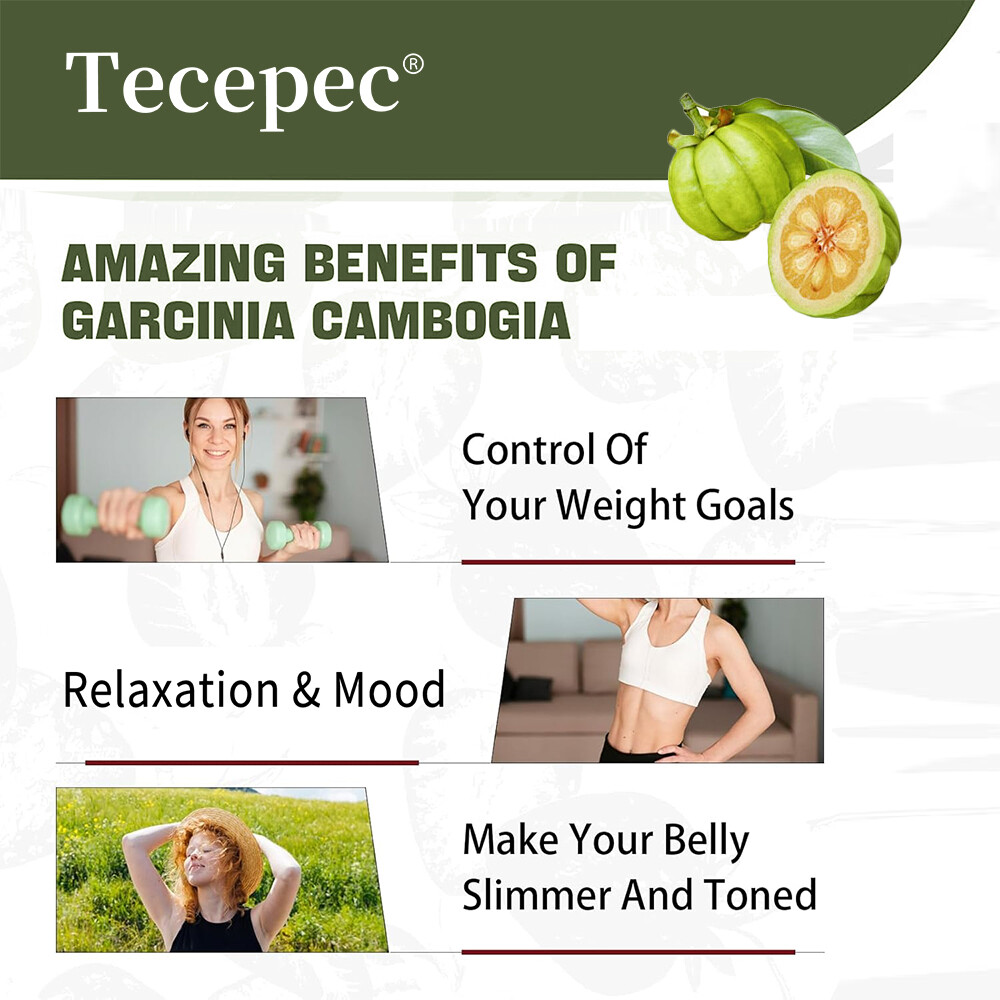 Garcinia Cambogia 1400mg – Premium Fat Burning 95% HCA, Natural Weight Loss