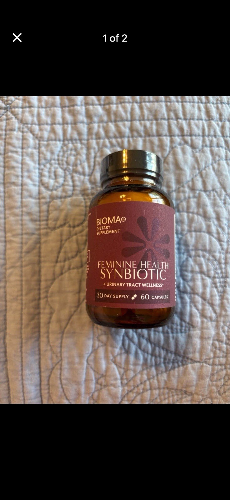 5 sealed bottles of BIOMA Feminine Health Synbiotic Urinary Tract Wellness NEW