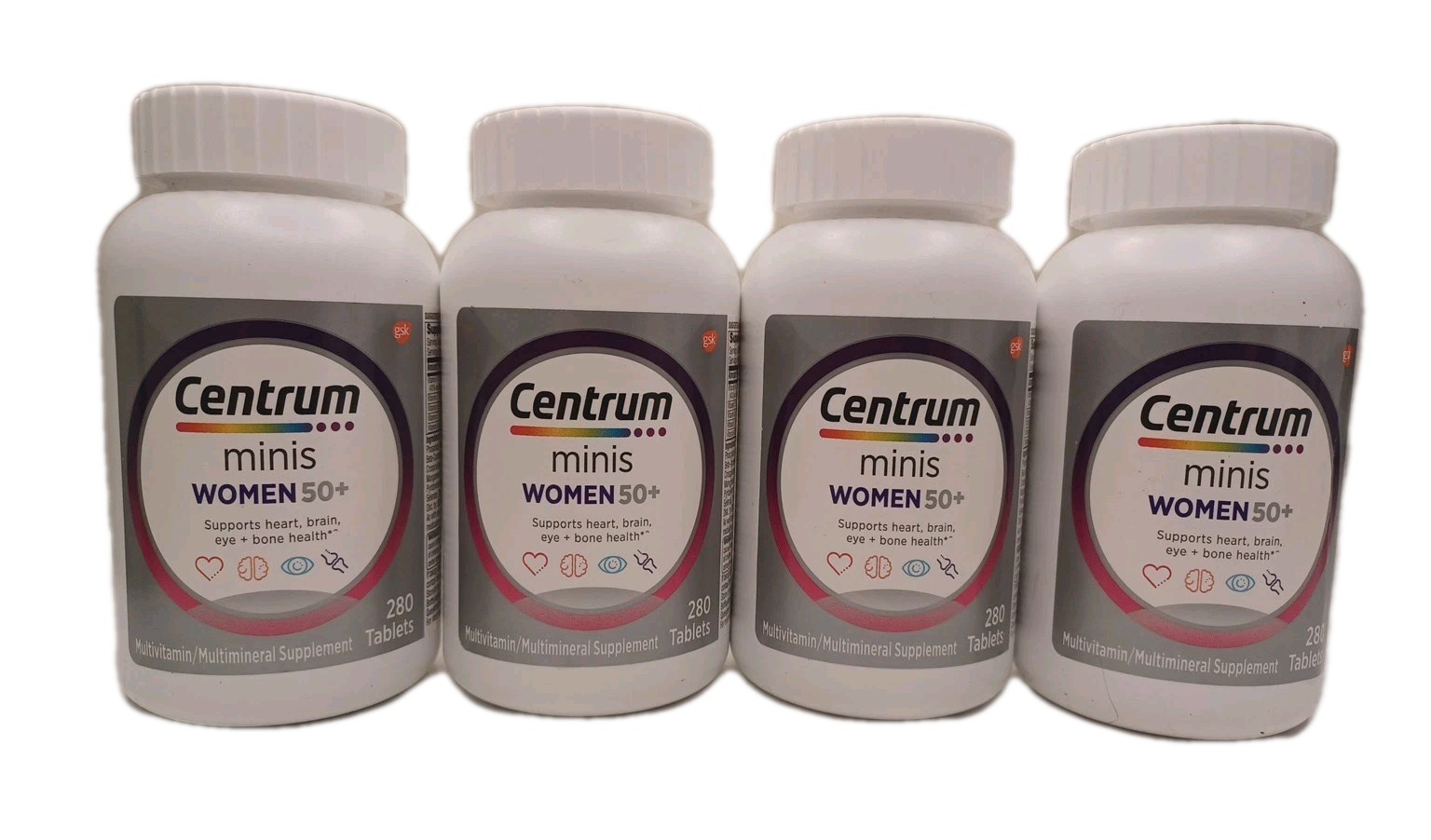 10 Centrum Silver Women 50+ Minis 280 Tab Multivitamin Minerals BIG BOTTLE 03/26