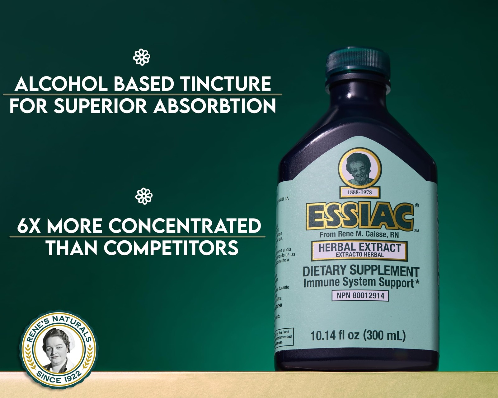 Essiac Original Herbal Liquid Extract – 10.14 fl oz 1 Count (Pack of 1)