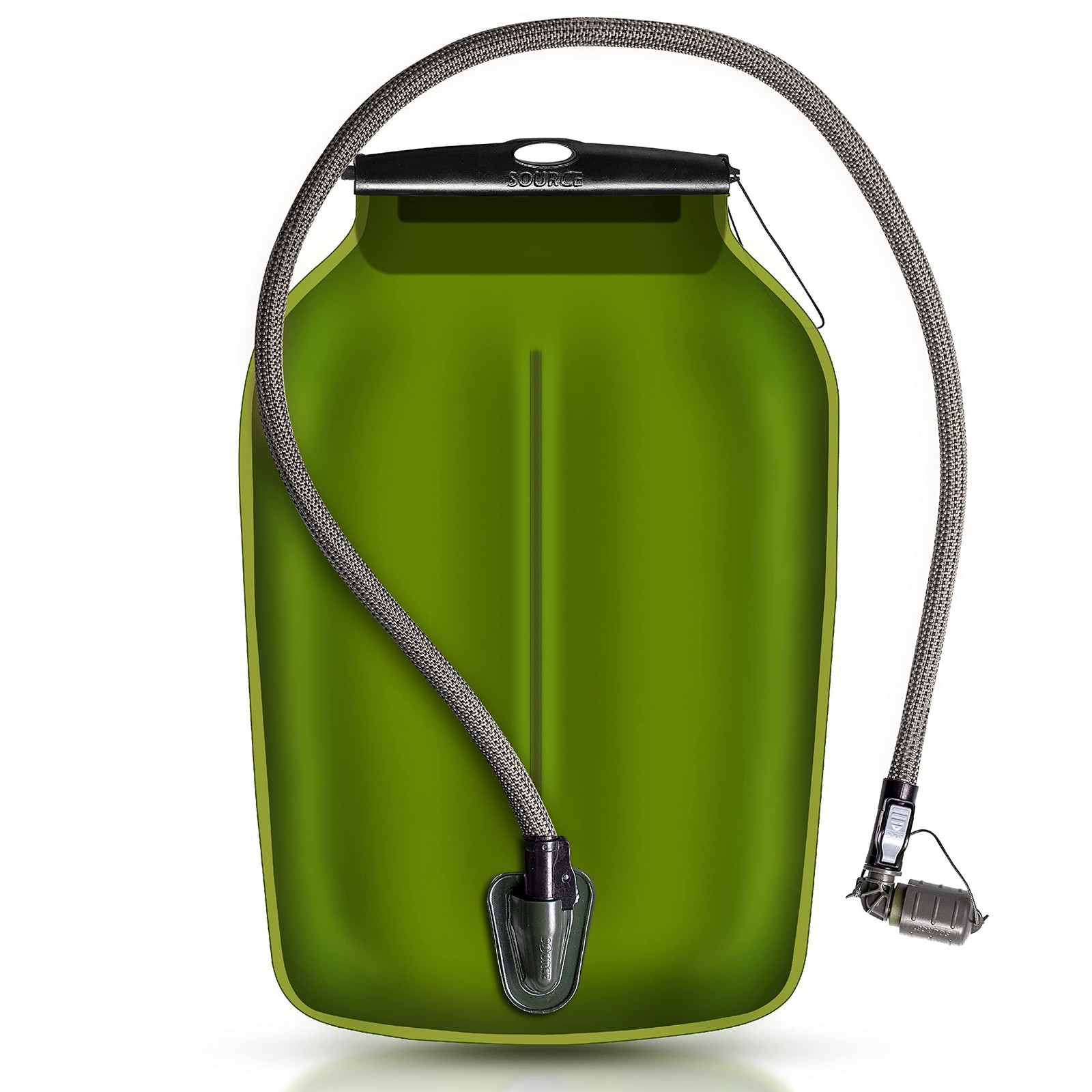 Source Hydration Bladder WLPS Low Profile – 3 Liter (100oz) Water Bladder wit…